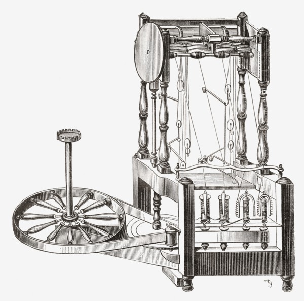Richard Arkwright's Water Frame.