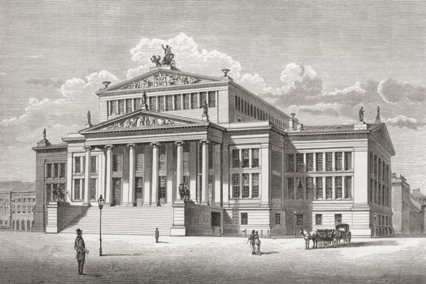 The Konzerthaus Berlin.