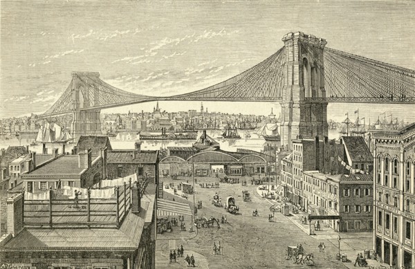 Brooklyn Bridge.