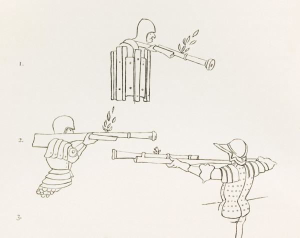 Early firearms.