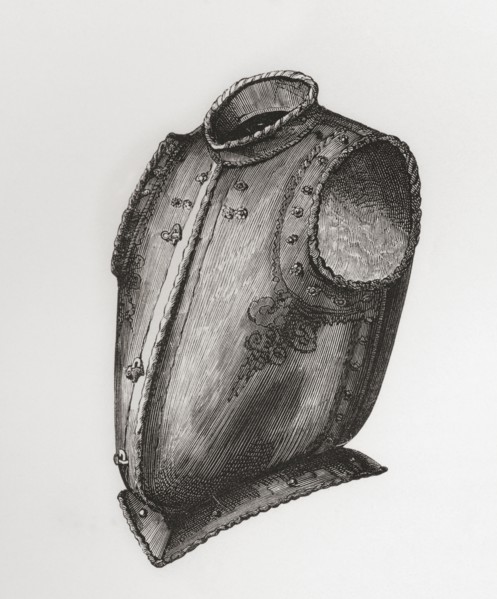 Back and breastplate.