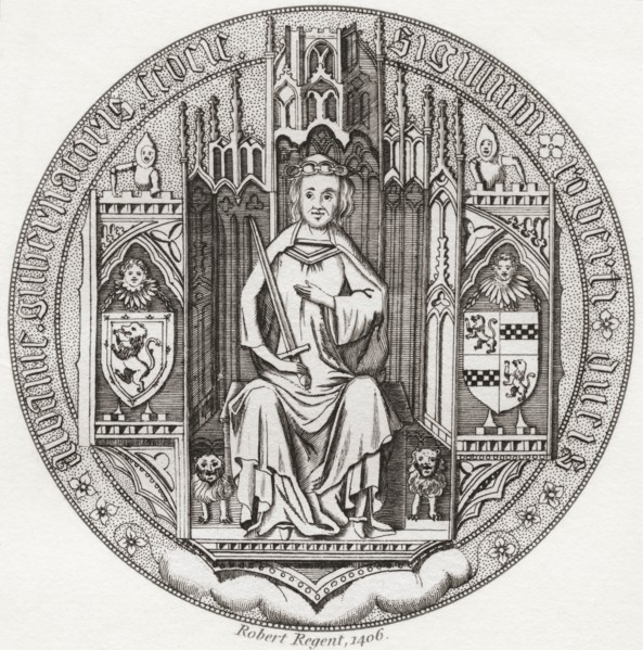 Seal Of Robert Stewart.