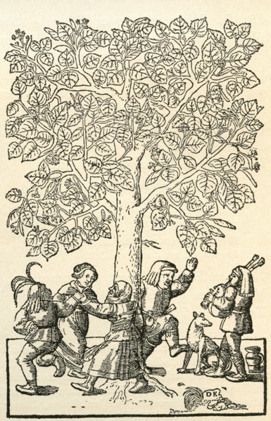 Under the village Linden Tree.