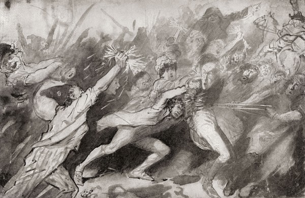 Storming of the Bastille.