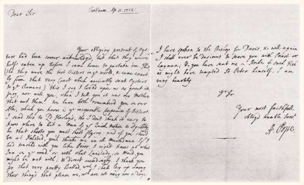 Alexander Pope.