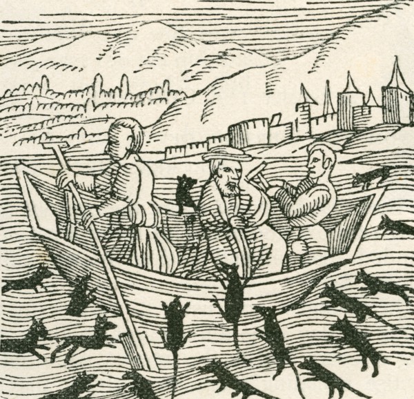 The 10th century folk tale of Hatto.