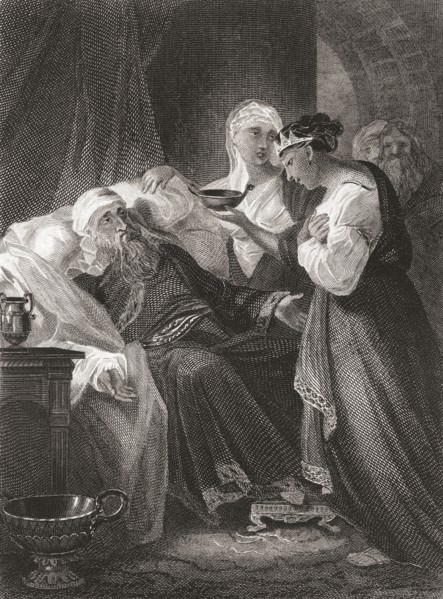 David and Bathsheba.