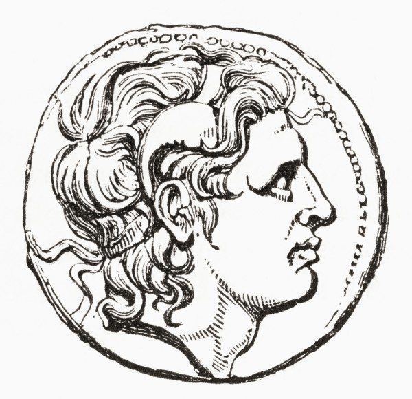 Silver Tetradrachma Of Alexander III Of Macedon.