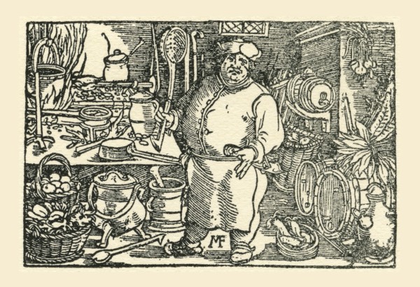 A chef from the Tudor period in England.