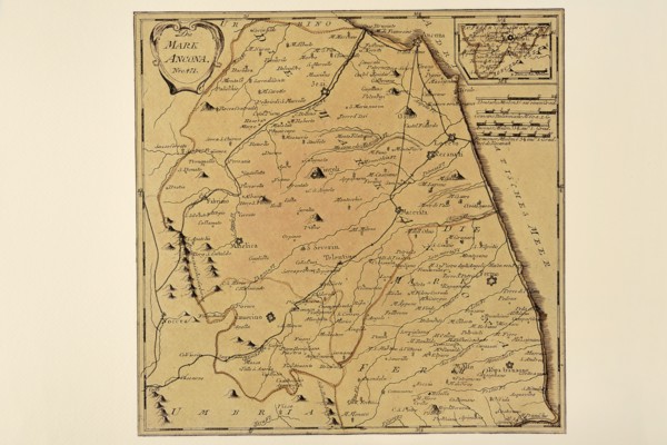 Carte géographique du 18e siècle