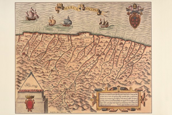 Carte géographique du 16e siècle
