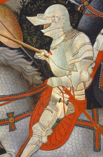 Nicola da Siena, S. Andrea and the battle between Ginesini and Fermani, around 1463