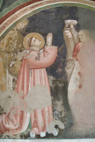 Fresco in the Church of Sant'Agostino, Fabriano