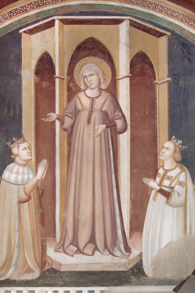 Fresco in the Church of Sant'Agostino, Fabriano