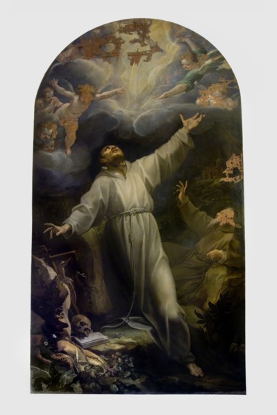 Pomarancio, Saint Francis stigmatized