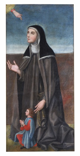 Painting located in the Monastero Beata Mattia in Matelica