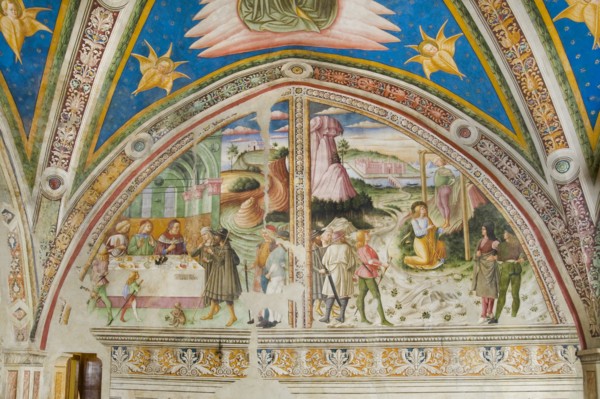Frescoes of the Oratory of the Pilgrims in Assisi