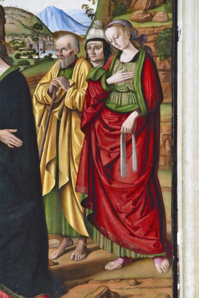Giovanni Santi, Visitation, about 1488
