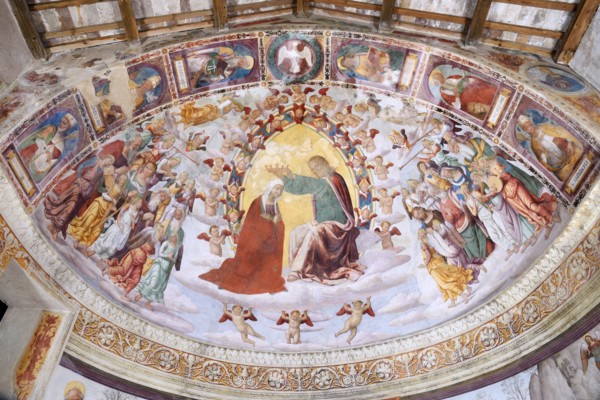 Lo Spagna, Coronation of the Virgin