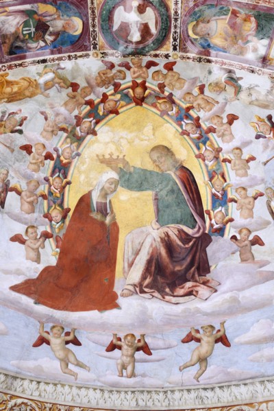 Lo Spagna, Coronation of the Virgin