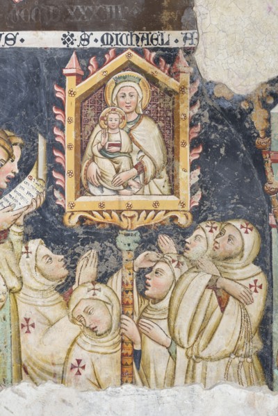 Fresco from the church of Santa Maria in Valle di Nera