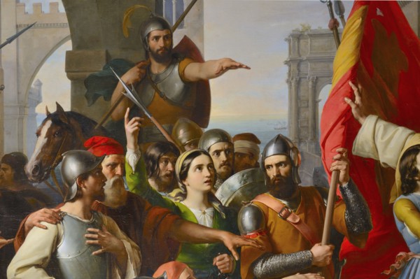Francesco Podesti, The Gioramento degli Anconetani, oil on canvas, 1844-1847