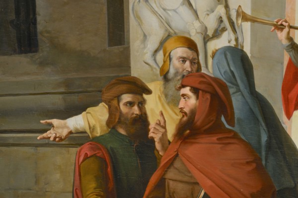 Francesco Podesti, The Gioramento degli Anconetani, oil on canvas, 1844-1847
