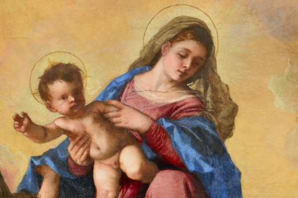 Tiziano Vecellio, Pala Gozzi (Madonna in Glory with Saints Francis and Biagio)