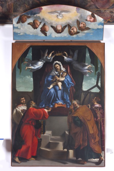 Lorenzo Lotto, Altarpiece of the Halberd