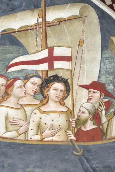 Fresco from the church of San Domenico in Fabriano