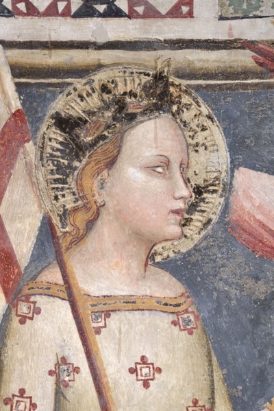 Fresco from the church of San Domenico in Fabriano