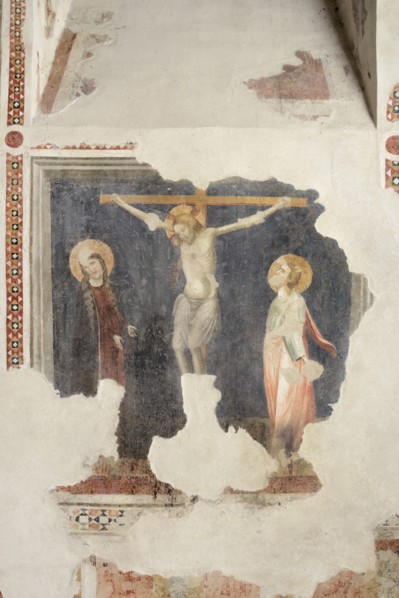 Fresco in the church of Sant'Agostino in Fabriano