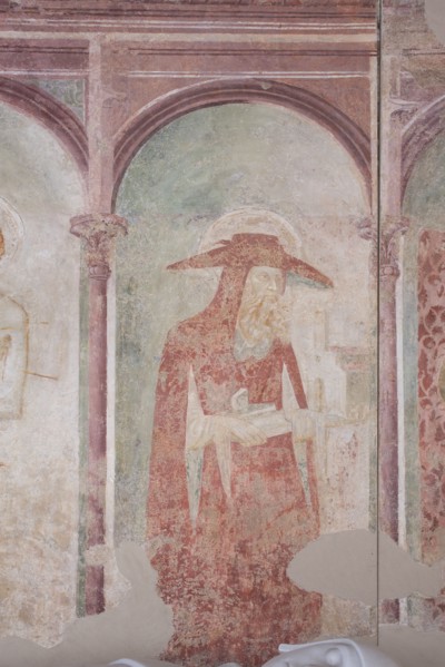 Fresco of the church of Santa Maria della Misericordia in Falconara Marittima