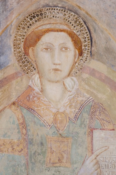 Fresco of the church of Santa Maria della Misericordia in Falconara Marittima