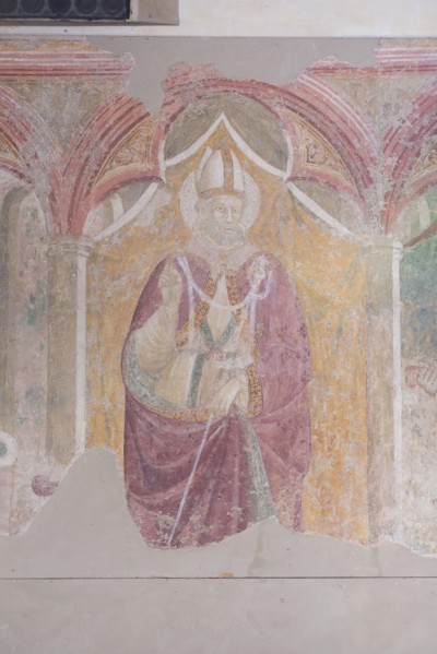 Fresco of the church of Santa Maria della Misericordia in Falconara Marittima