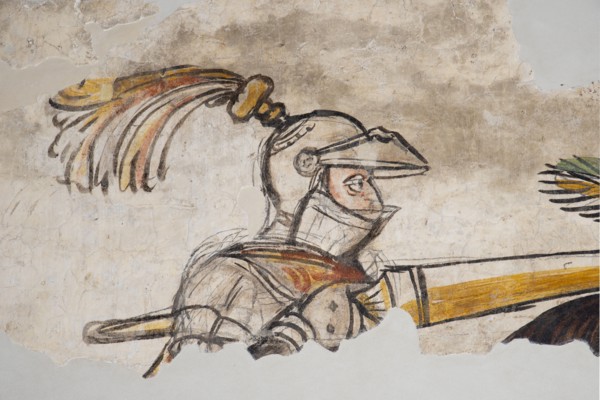 Frescoes in the Town Hall of Esanatoglia