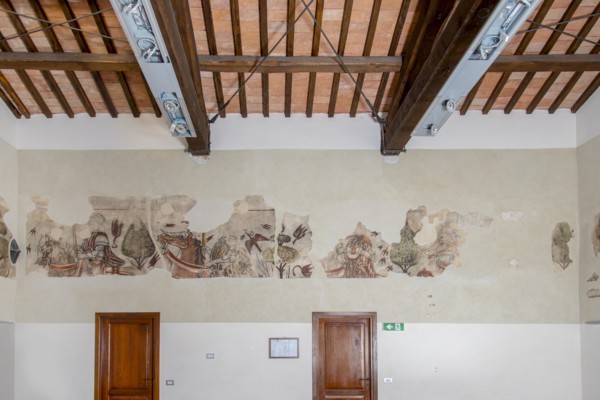 Frescoes in the Town Hall of Esanatoglia