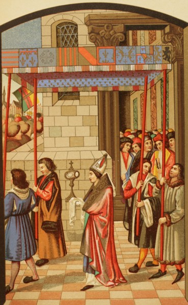 Procession of Rene I of Anjou