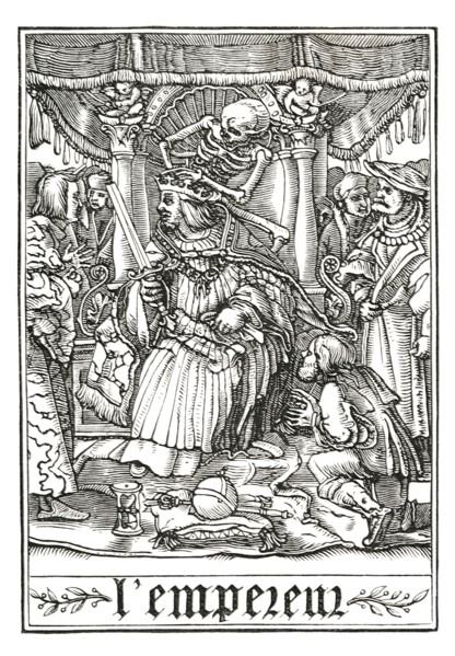 The Emperor visited by Death