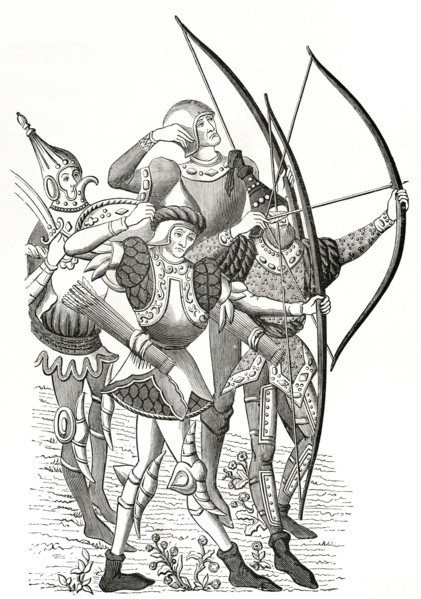 French archers of the 15th century