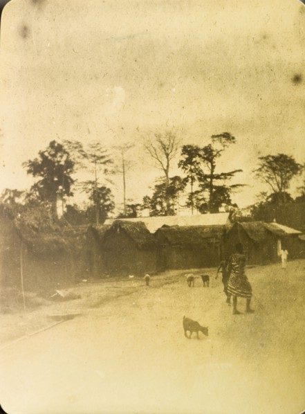 West African street scene