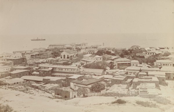 View over Cape Coast