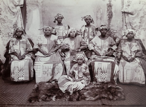 Portrait of Hausa women