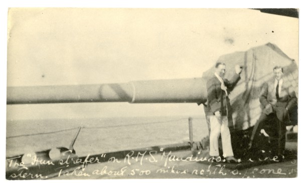 On the deck of R.M.S. Mandingo