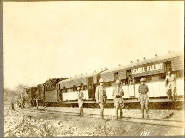Soldiers at 2nd K.A.R. depot, Nairobi
