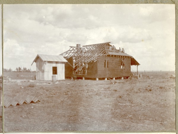 Bungeys' house under construction, Nairobi