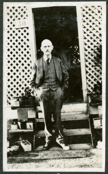 Portrait of a man identified as "Claud"