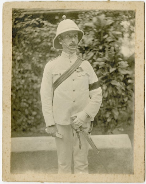 Portrait of Major Wooley, Police Commissioner, Andaman Islands
