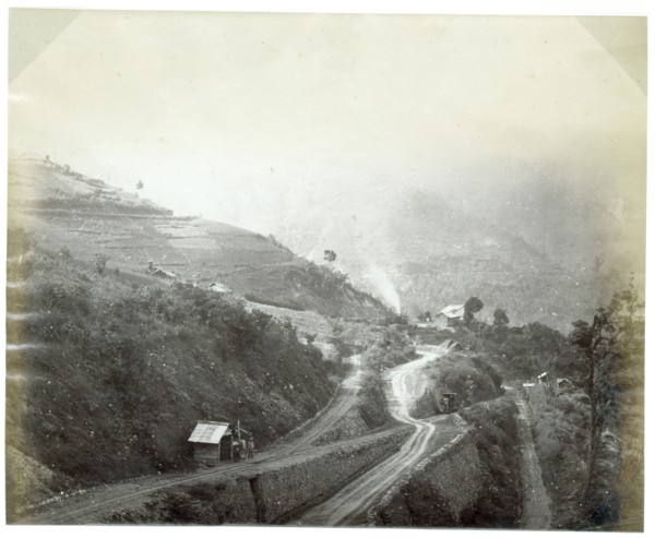 View of Darjeeling Himalaya Railway