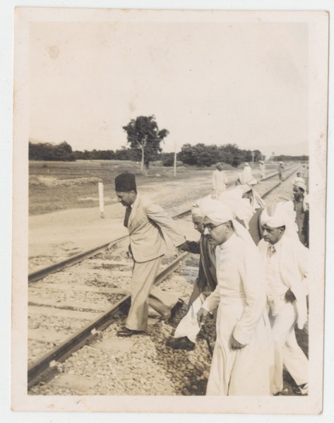 Sir Sikander Hyat Khan and others at Attock, North Punjab
